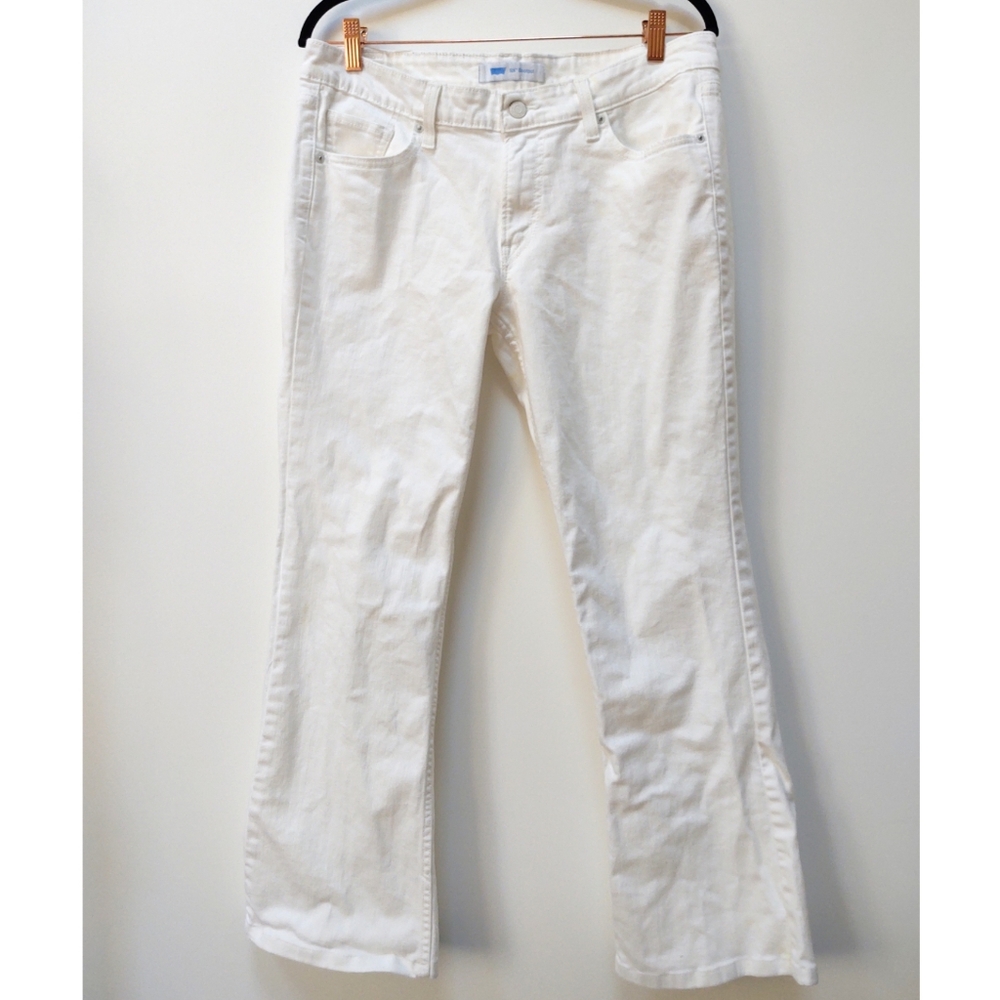 Levi's White 518 Bootcut Jeans Juniors Size 13